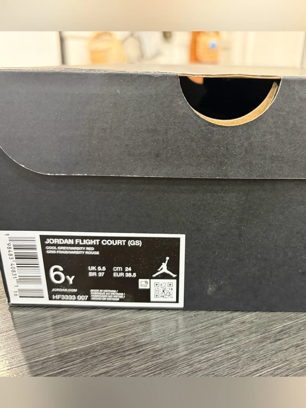 Jordan Kids flight court sneakers